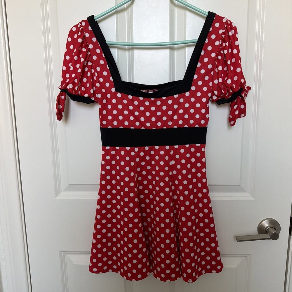 Adult Minnie Mouse / French Maid Costume M-L size sexy outfit Dress